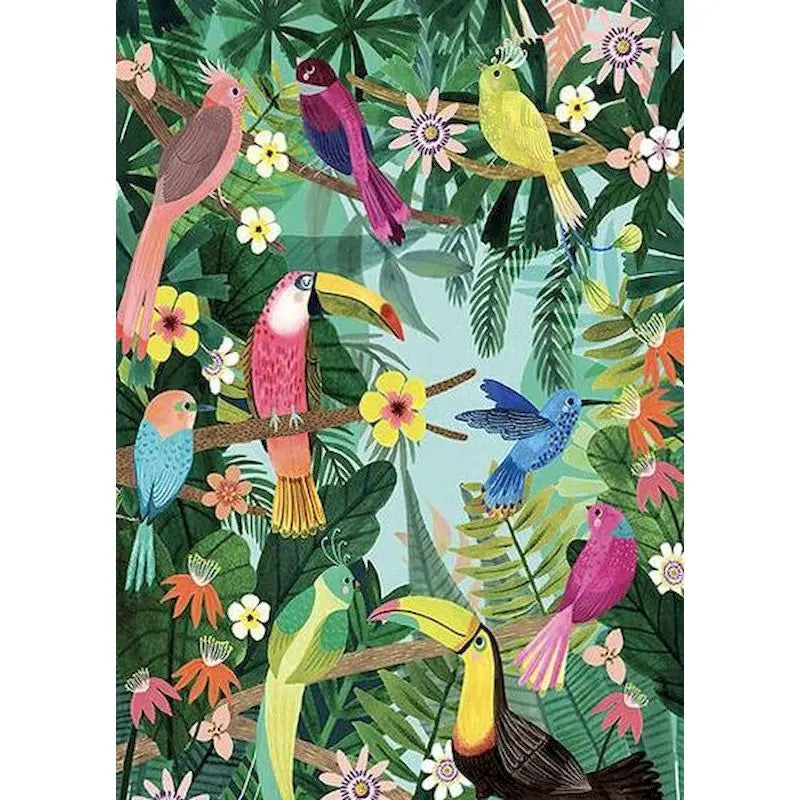 Schilderen op nummer | Kleurrijke patronen | Jungle