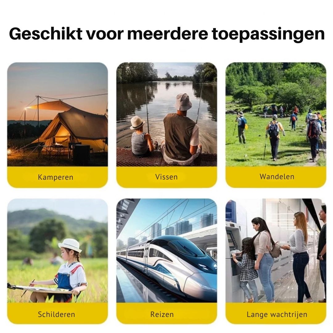 Opvouwbaar stoeltje met draagtas