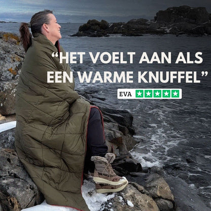 Het ultralicht campingdeken met draagbare zak