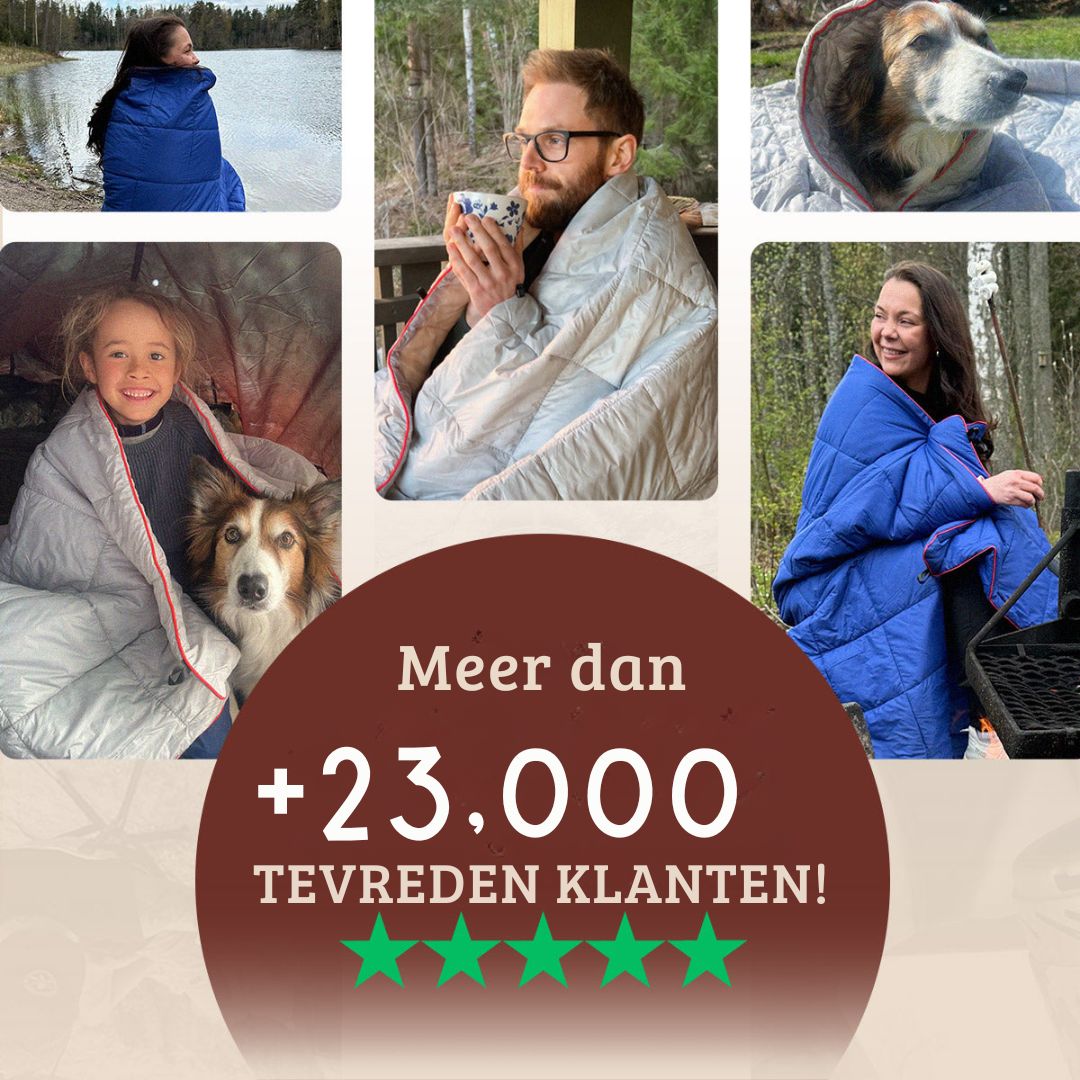 Het ultralicht campingdeken met draagbare zak