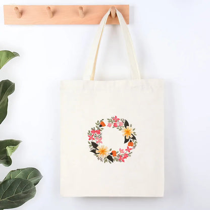 Complete borduurset voor beginners | Maak je eigen stijlvolle canvas tas