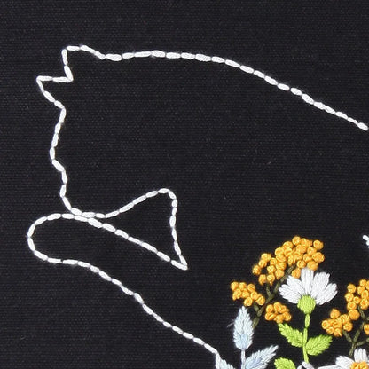Complete borduurset voor beginners | Maak je eigen stijlvolle canvas tas