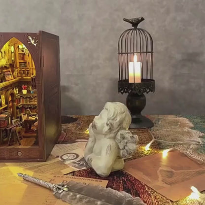 3D houten DIY 'Book Nook' Kit | Creëer je eigen magische boekenhoek